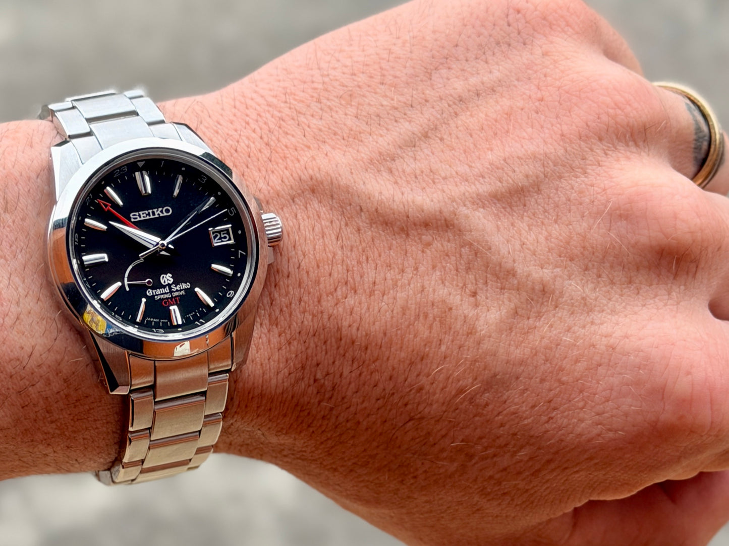 2017 Grand Seiko SBGE013 Spring Drive GMT - Full Set